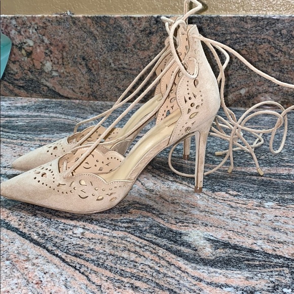 Aldo Strappy Fun Nude Heel - Picture 4 of 5
